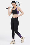 Zelocity Quick Dry Gym Leggings - Jet Black — thumbnail 4